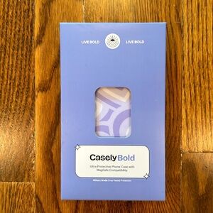 Casey Love Song - Lavender Heart Case + MagSafe iPhone 14